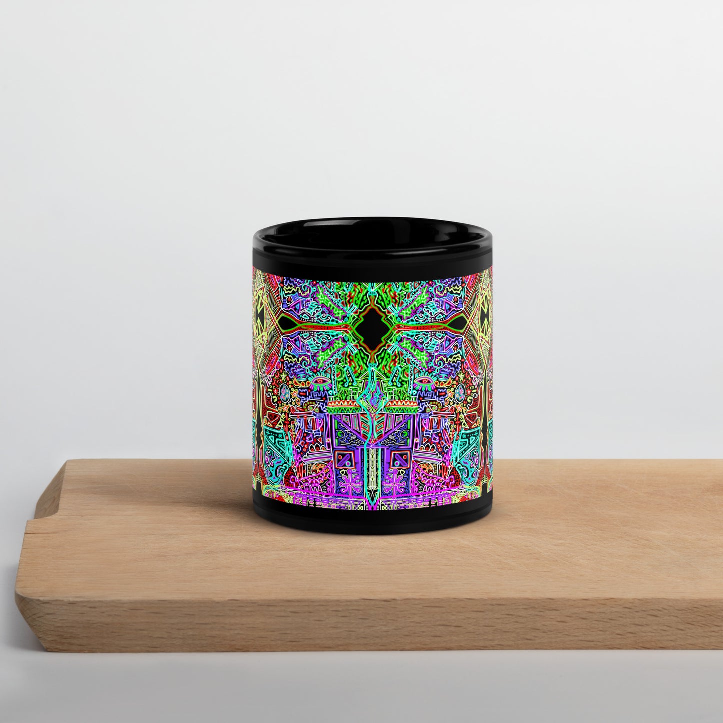 BEUX - KING - BLACK GLOSSY MUG