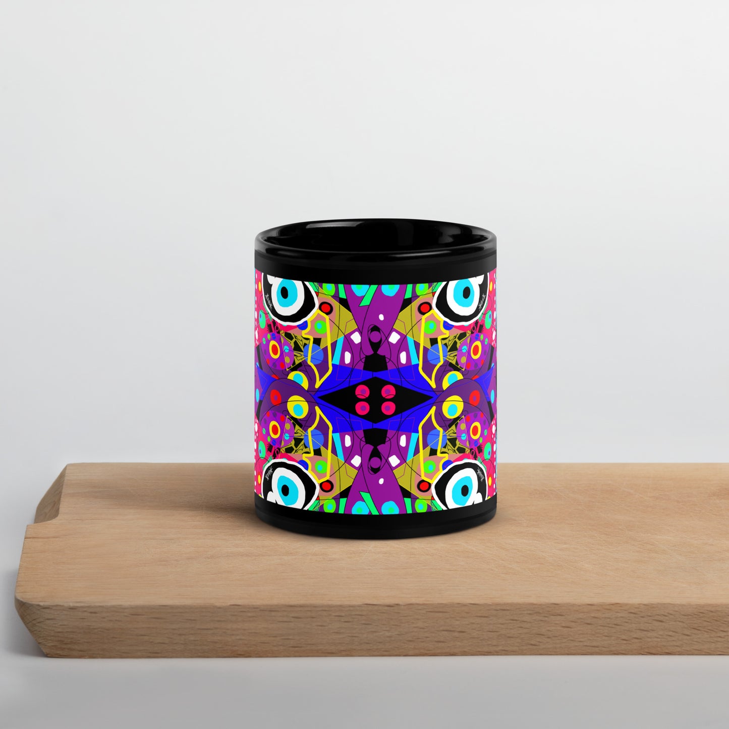 BEUX - NAZAR - BLACK GLOSSY MUG
