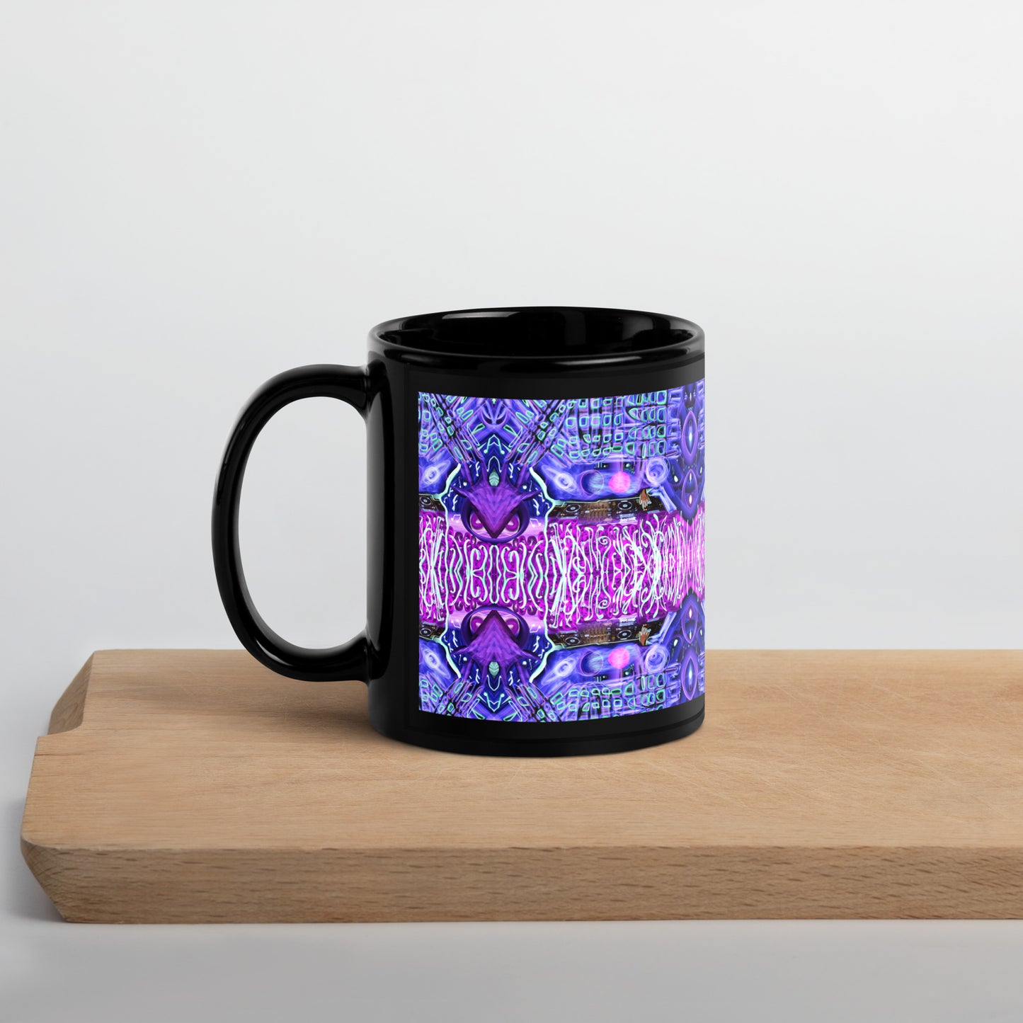 BEUX - RAVE - BLACK GLOSSY MUG