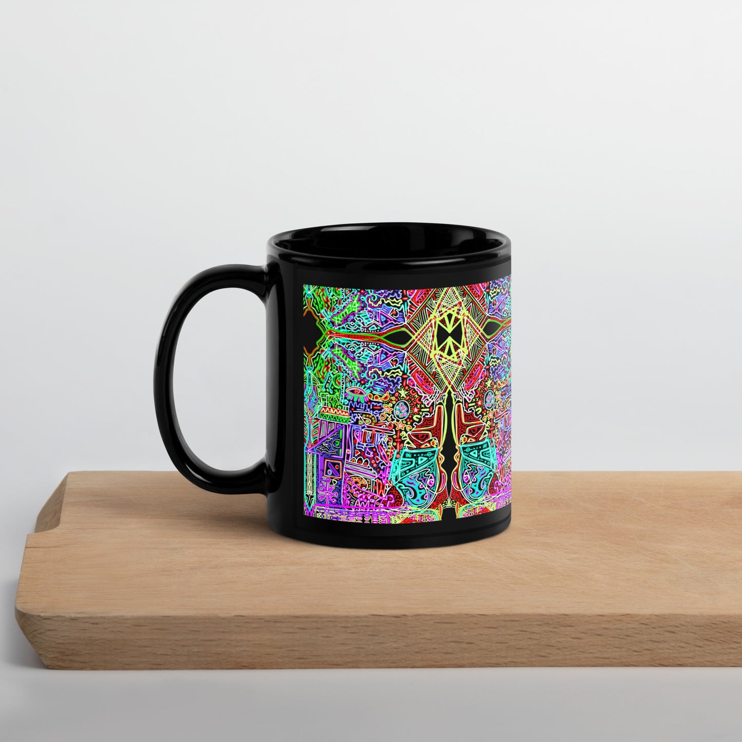 BEUX - KING - BLACK GLOSSY MUG