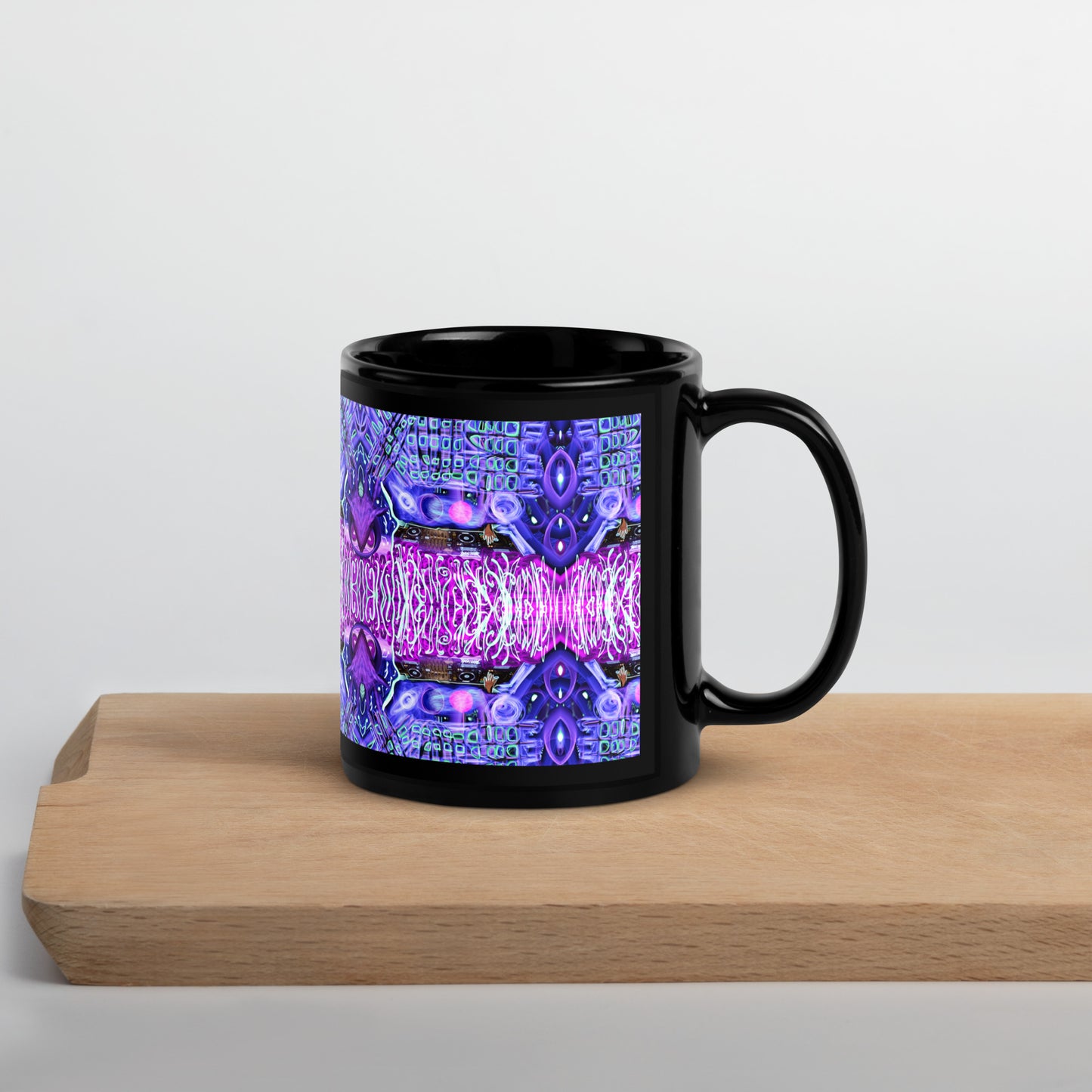 BEUX - RAVE - BLACK GLOSSY MUG