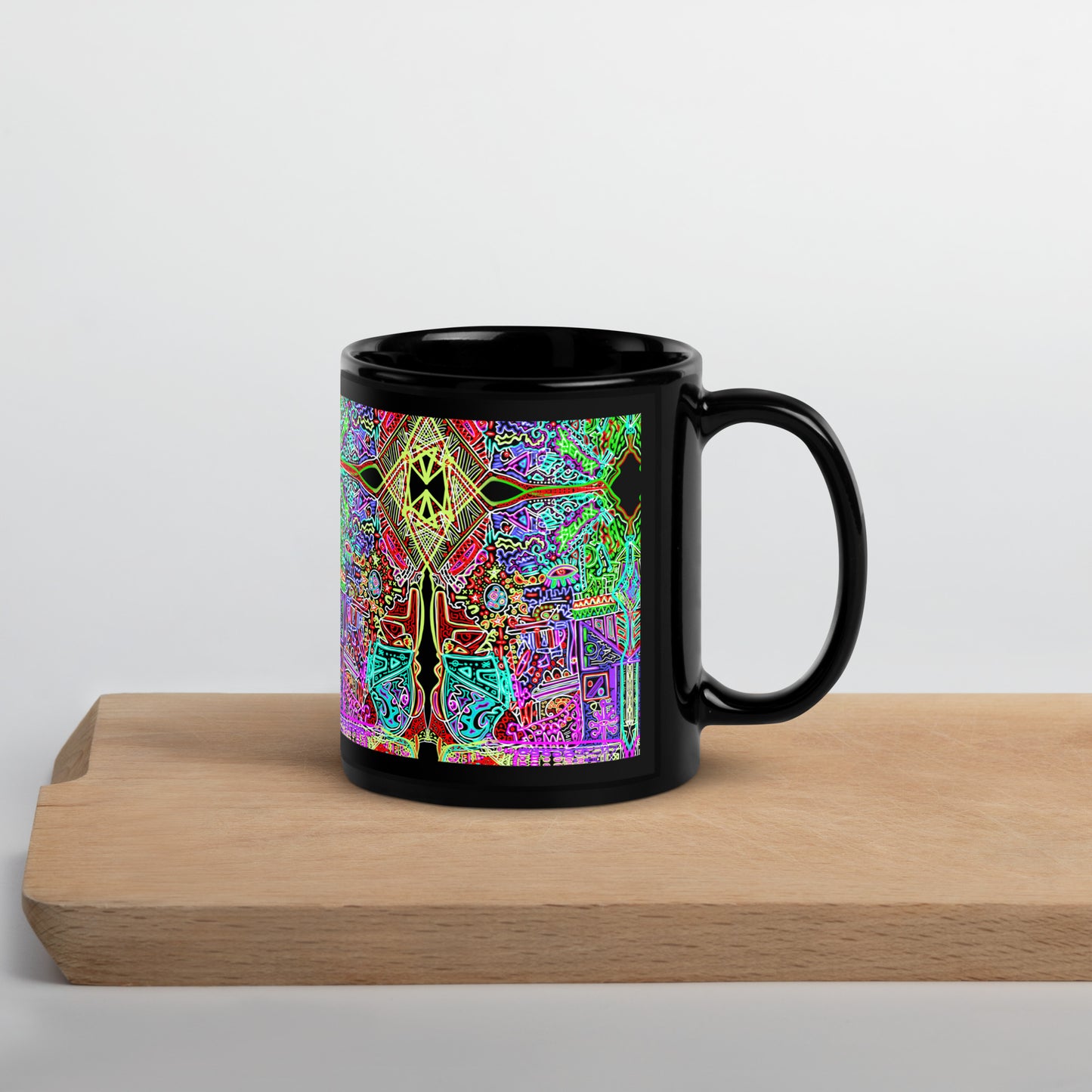 BEUX - KING - BLACK GLOSSY MUG