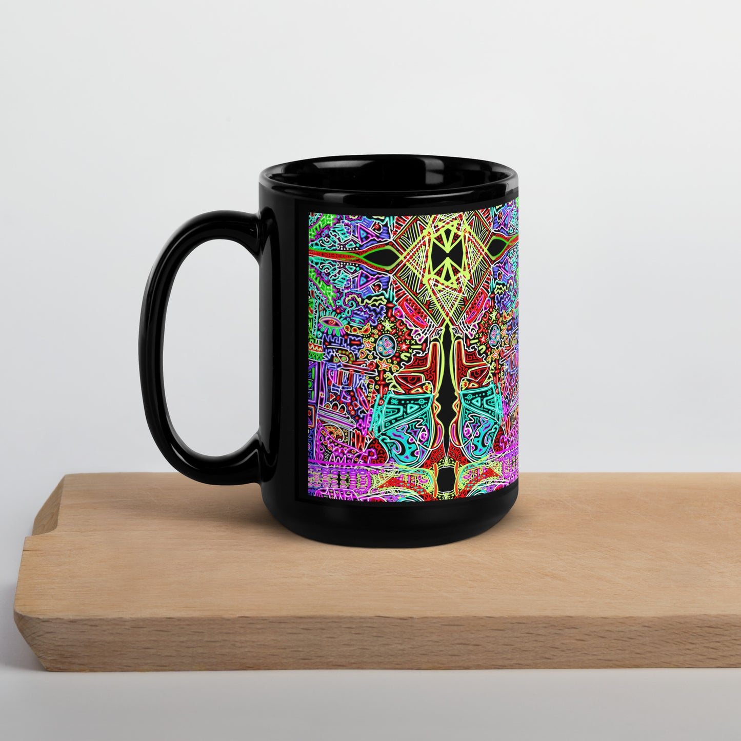 BEUX - KING - BLACK GLOSSY MUG