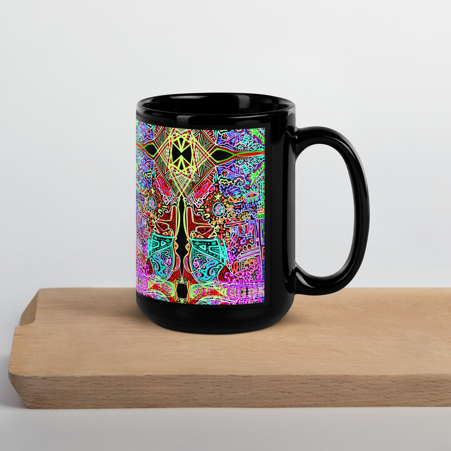 BEUX - KING - BLACK GLOSSY MUG