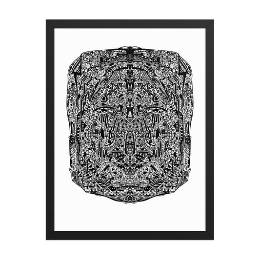 BEUX - TITAN - FRAMED POSTER - 18″×24″