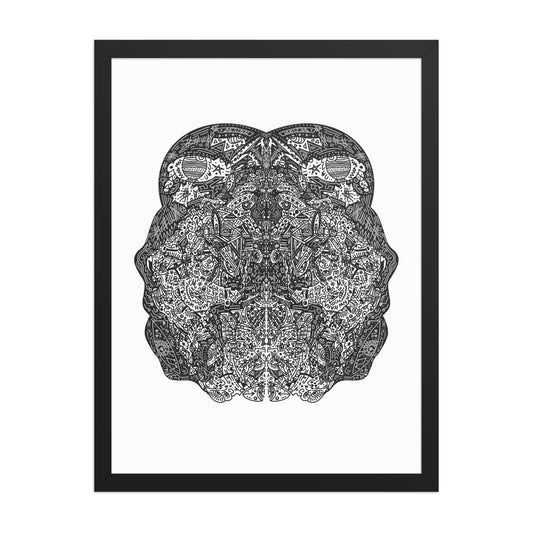 BEUX - WHATEVER - FRAMED POSTER - 18″×24″