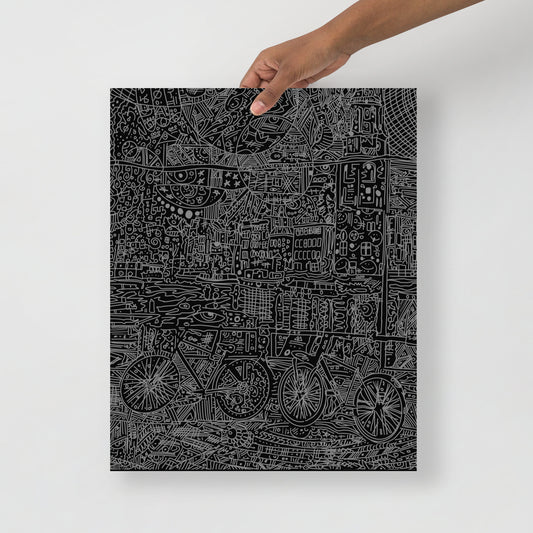 BEUX - AMSTERDAM - POSTER