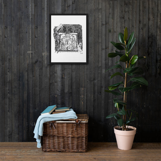 BEUX - LIFE - FRAMED CANVAS