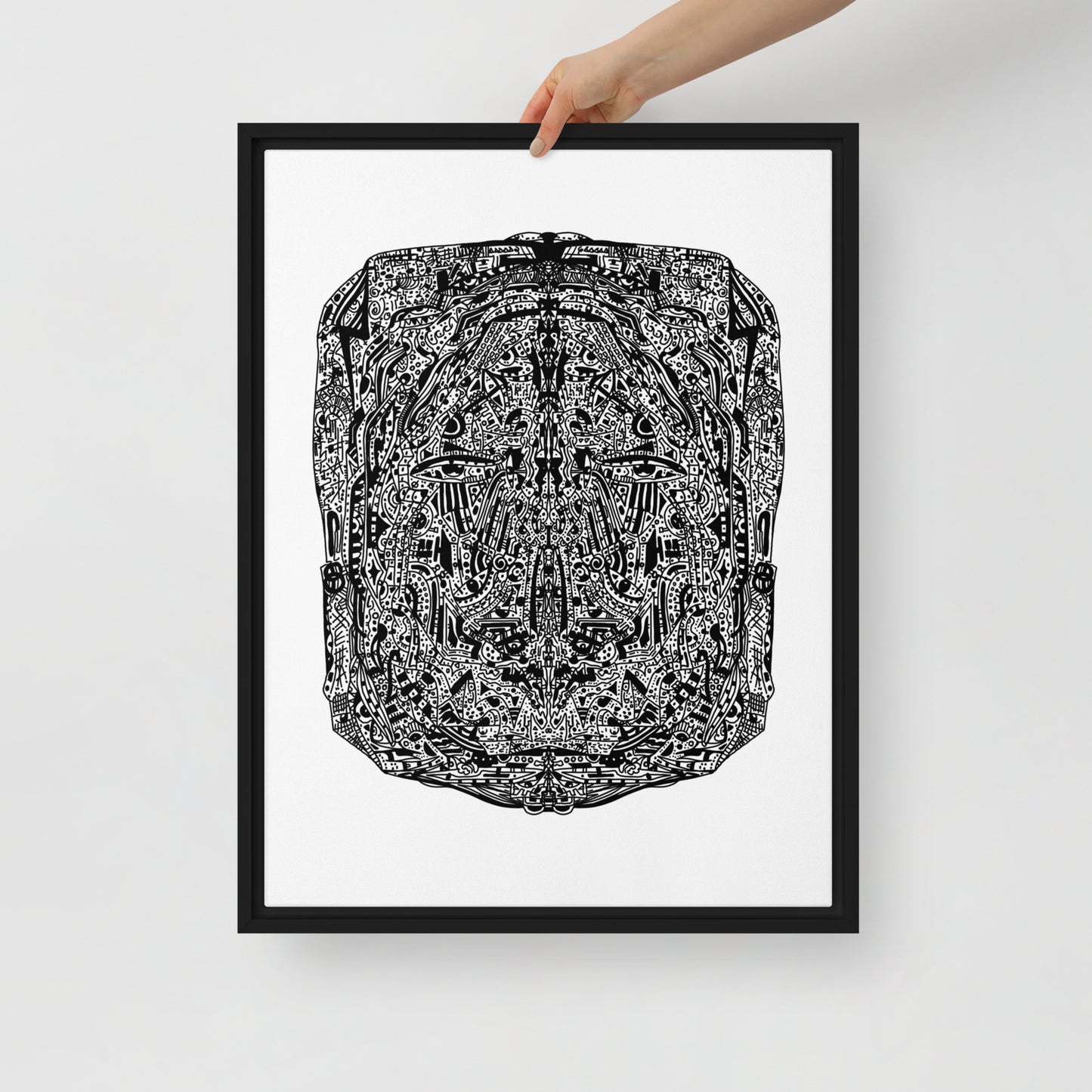 BEUX - TITAN - FRAMED CANVAS - 18″×24″