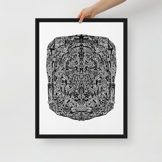 BEUX - TITAN - FRAMED CANVAS