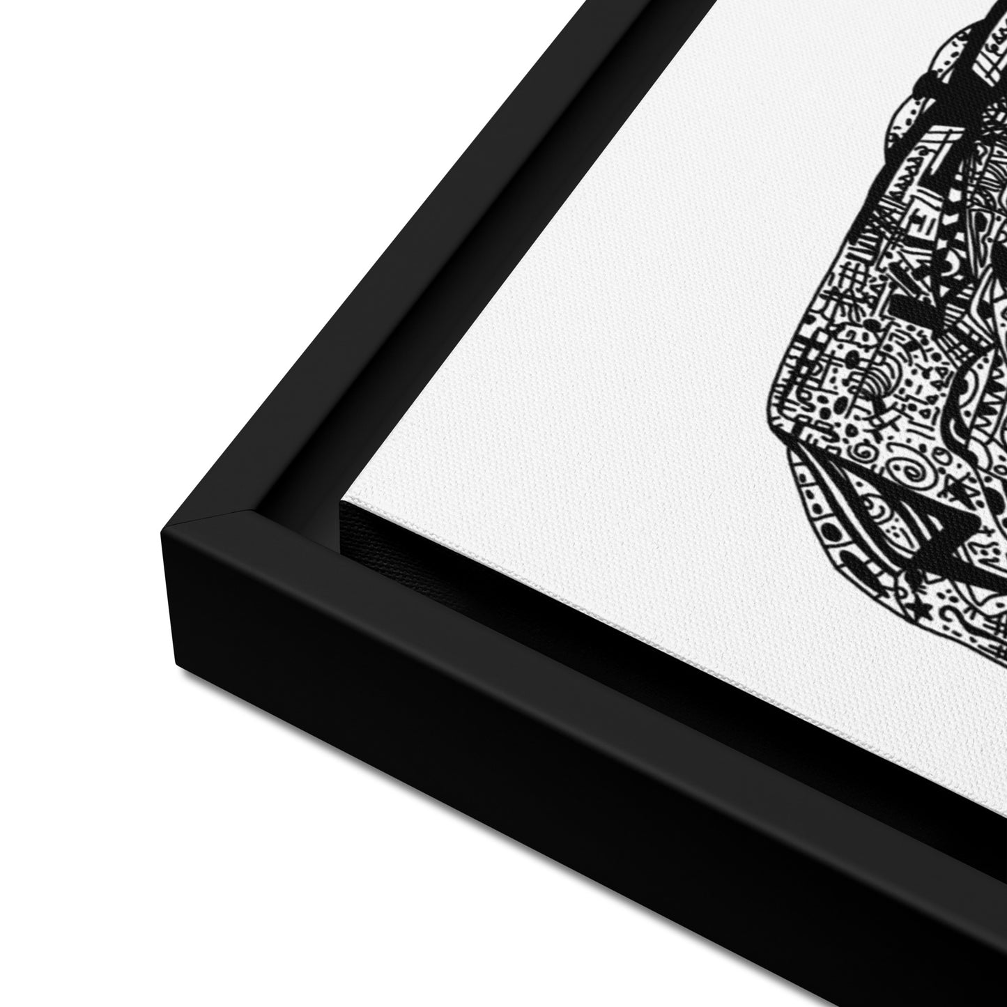 BEUX - TITAN - FRAMED CANVAS - 18″×24″